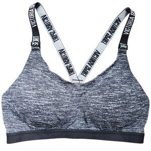 Victoria’s Secret Sport Strappy Sports Bra – Grey Marl